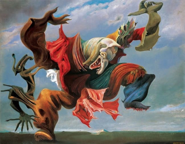 Obra 'L'àngel de la llar o el triomf del surrealisme' d'Ernst