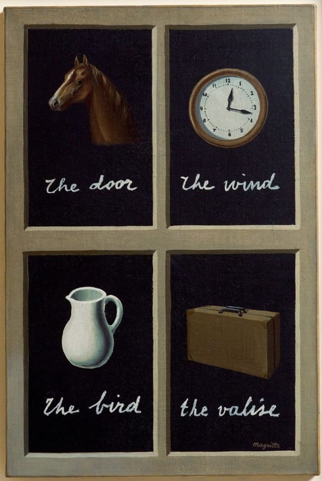 Obra 'La clau dels somnis' de Magritte