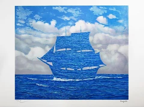 Obra 'El seductor' de Magritte